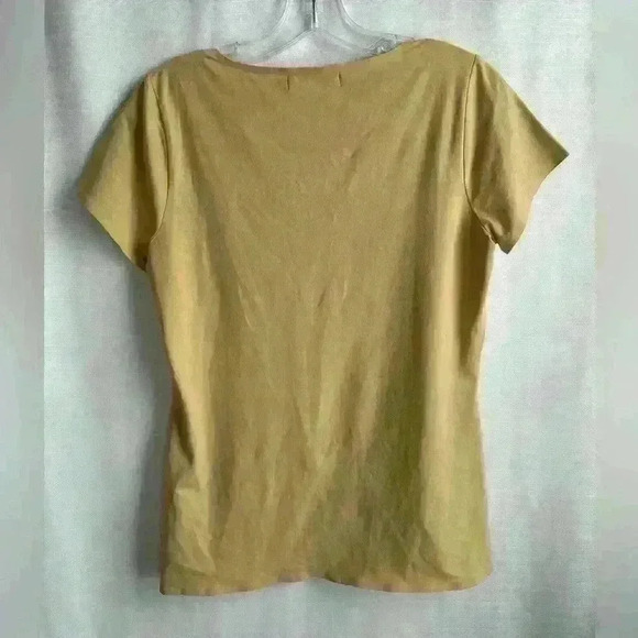 Lauren Ralph Lauren women’s, size Medium seamless top, camel color - Picture 3 of 6